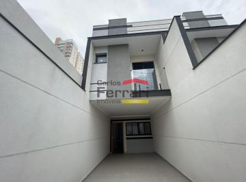 Casa · 110m² · 3 Quartos · 2 Vagas · SOBRADO 110m² 3 SUÍTES ,2 VAGAS, VARANDA AQUECIMENTO CENTRAL ,CHURRASQUEIRA LAMINADO PORCELANATO