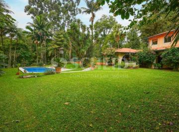 Casa · 880m² · 5 Quartos · 6 Vagas · Casa Espectacular Condomínio Exclusivo Chácara Flora com Piscina, Quadra Tenis Saibro e Muito Verde