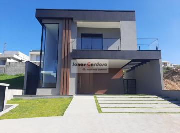 Foto 01 · Sobrado novo de alto padrão à venda no Cond. Veneza, com 3 suítes, com closet, sala de TV, escritóri