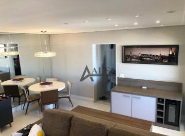 Sala de Jantar e Estar · ** Serenitá - OPORTUNIDADE - Maravilhoso apto. em andar alto c/ vista deslumbrante - 4 Vagas + Depós