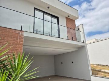 Fachada · Casa assobradada à venda no Condomínio Park Gran Reserve - Loteamento Park Gran Reserve - Indaiatuba