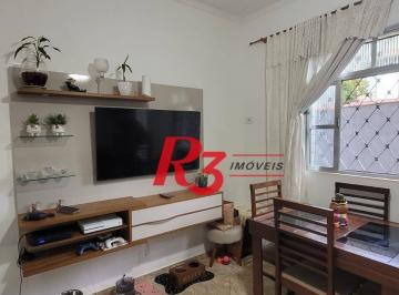 568181955a84b36aa3f527a51bf0968ea4465580 · Apartamento com 2 dormitórios à venda, 69 m² por R$ 320.000,00 - Vila Matias - Santos/SP