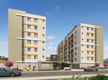 Apartamento · 63m² · 2 Quartos · 1 Vaga · MEO Anita: apartamentos de 2 ou 3 quartos com suíte, sacada com churrasqueira e condomínio home club