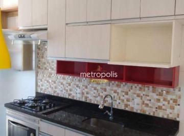 Cozinha · Apartamento à venda, 53 m² por R$ 380.000,00 - Vila Homero Thon - Santo André/SP
