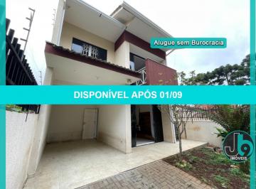 Foto 01 · Sobrado para Alugar no Bairro Orleans 139m² com 3 quartos, 1 suíte, ático gourmet com churrasqueira 