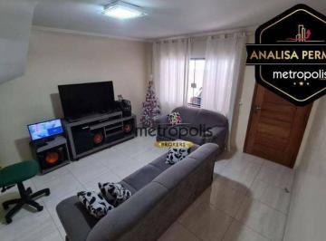 9faded36ae21fb8b164c4b0590fe13d9146540dd · Sobrado à venda, 130 m² por R$ 548.000,00 - Vila Sacadura Cabral - Santo André/SP