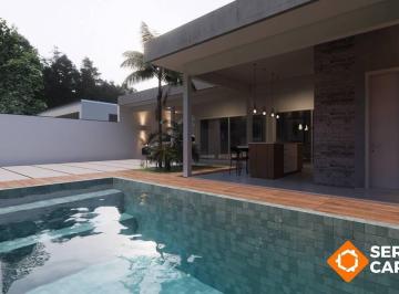 Casa · 135m² · 3 Quartos · 3 Vagas · LINDA CASA PERTINHO DO MAR COM PISCINA E CHURRASQUEIRA INTEGRADA ITANHAÉM