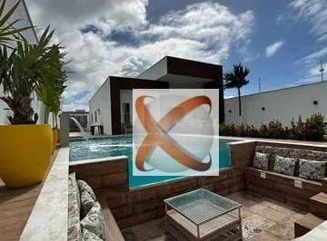 b40b479252183d22d06704f0543dfc24a7f1a341 · Casa com 3 dormitórios à venda, 300 m² por R$ 630.000,00 - Arembepe - Camaçari/BA