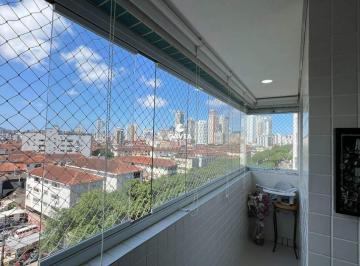 Vista livre canal 4 · Apartamento à venda no Boqueirão em Santos.