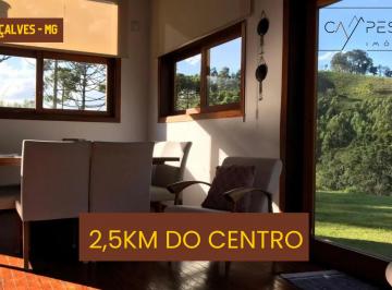 Rural , Gonçalves · Sítio com uma BELA CASA e RIACHO 2.5km do Centro de Gonçalves/MG