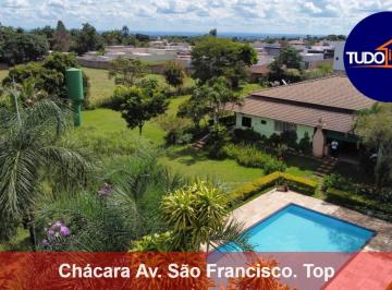 Foto 01 · CHÁCARA 21.000M², ÓTIMA CASA COM 3 QUARTOS, SUÍTE, POMAR, ÁRVORES FRUTÍFERAS, COM PISCINA E CHURRASQ