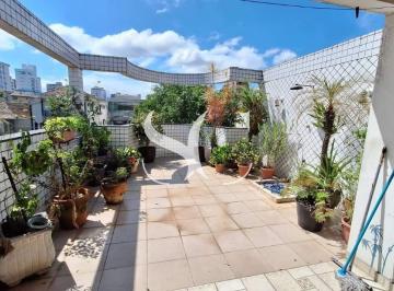 Casa · 235m² · 4 Quartos · 2 Vagas · Casa Sobreposta Alta para Venda em Santos, Bairro Aparecida, 4 dormitórios, sendo 3 suítes, 5 banhei