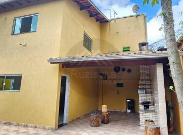 Casa · 253m² · 4 Quartos · Casa com 4 dormitórios , lago e frutíferas á venda em Itanhaém/SP.