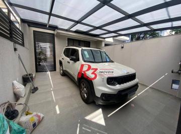 133360533b708ad151b7975321446666ec666b0f · Sobrado à venda, 123 m² por R$ 1.800.000,00 - Boqueirão - Santos/SP