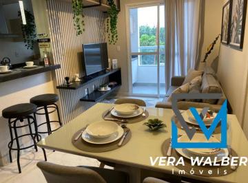 Apartamento · 1 Quarto · 1 Vaga · Apto novo Ed Lorena no Mangal com 1 suíte todo modulado, pronto para morar