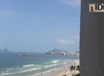 8086b1ac2c4ae3b7b0baa5d518f3f0ae1f6476be · Apartamento com 2 dormitórios para alugar, 120 m² por R$ 5.000,00/mês - Praia das Pitangueiras - Gua