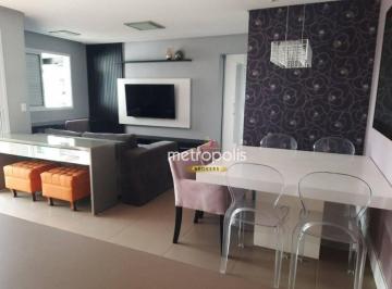 Sala · Apartamento com 2 dormitórios à venda, 110 m² por R$ 1.200.000,00 - Barcelona - São Caetano do Sul/S