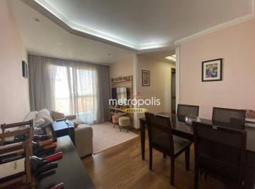 Sala dois ambientes · Apartamento à venda, 65 m² por R$ 380.100,00 - Vila Metalúrgica - Santo André/SP