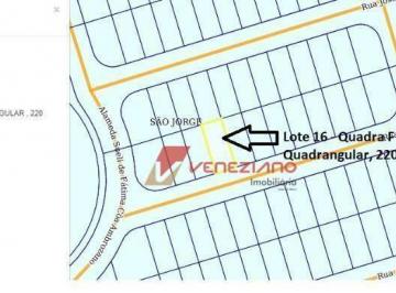 36d6d7654df0593a4c77424157f84b39fd5d8b6d · Lote com metragem 209,25m², Residencial Dna. Lourdes.