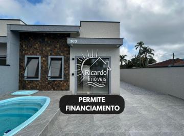 Casa · 60m² · 2 Quartos · 1 Vaga · CASAS NOVAS NO BALNEÁRIO PRIMAVERA! 