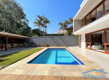 Casa · 496m² · 4 Quartos · 4 Vagas · Casa moderna alto padrão São Paulo II - Porteira Semi-Fechada