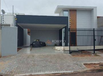 Casa · 131m² · 3 Quartos · 2 Vagas · Casa nova com 3 quartos no Jardim Santos Dumont, próximo a Unipar e Supermercado Guguy