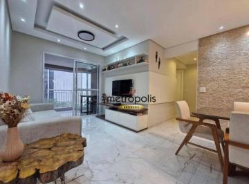 Sala · Apartamento com 3 dormitórios à venda, 104 m² por R$ 925.000,00 - Centro - São Bernardo do Campo/SP