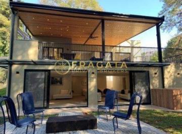 Casa · 405m² · 6 Quartos · 6 Vagas · Residência de Alto Padrão com Piscina Suspensa, Área Gourmet Completa e Edícula com 3 Suítes- Atibai