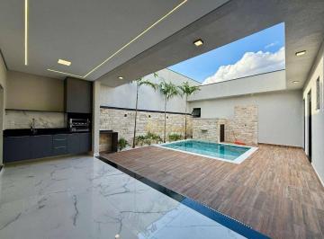 bf0aaeccd92c477da50063a3e7e62647c98e2379 · Casa térrea nova à venda, 3 suítes, planejados, piscina, escritório, Condomínio London Park, Indaiat