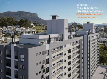 Apartamento · 53m² · 2 Quartos · 1 Vaga · Planta Final 2 – Scire Boulevard | Bairro Pagani – Palhoça-SC
