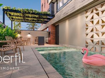 Foto · Apartamento em construção - 1 suíte + 1 quarto - bairro Santo Antônio - Joinville/SC.