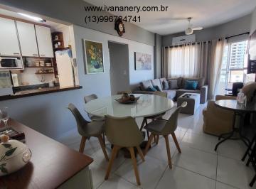 Foto 01 · Lindo apartamento, 3 quartos, vista mar e serra, mobiliado no centro de Mongaguá