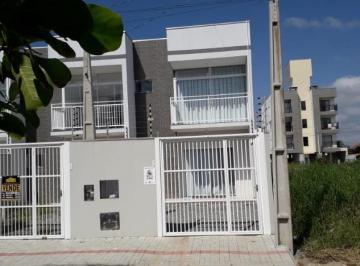 Casa · 120m² · 2 Quartos · 1 Vaga · Sobrado Geminado Semi Mobiliado com 1 suíte + 2 dormitórios á 300 metros do mar