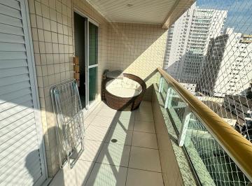 Apartamento de 2 quartos, Praia Grande · APARTAMENTO 02 QUARTOS COM VISTA MAR NA TUPI, SACADA GOURMET...