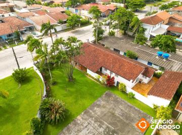 Casa · 285m² · 4 Quartos · 6 Vagas · CASA 4 QUARTOS SUÍTE AMPLO QUINTAL T= 973 M² LOCAL NOBRE ITANHAÉM SP