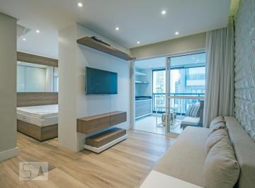 Apartamento · 45m² · 1 Quarto · 1 Vaga · Apartamento para Aluguel - Brooklin, 1 Quarto, 45 m2 - São Paulo