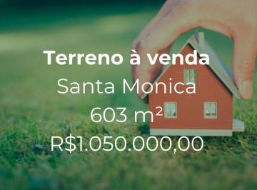 Terreno · 603m² · Terreno à venda no Bairro Santa Mônica - Uberlândia/MG