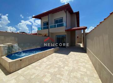 Casa · 94m² · 2 Quartos · 3 Vagas · Sobrado em  Rua da Prata - Flórida Mirim - Mongaguá/SP