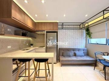 c71dcc93061d33d1cd0816452712275dda77eb70 · Apartamento com 1 dormitório para alugar, 27 m² por R$ 3.567,70/mês - Juvevê - Curitiba/PR