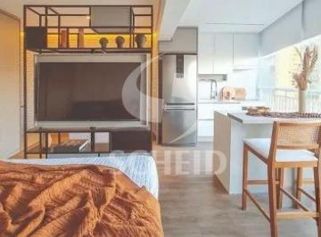 Apartamento · 35m² · 1 Quarto · 1 Vaga · Studio Mobiliado em Pinheiros - Viva com Conforto e Estilo