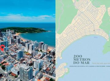 Foto 01 · Lançamento apartamento de 2 quartos na Praia do Morro, Guarapari -ES com lazer na cobertura