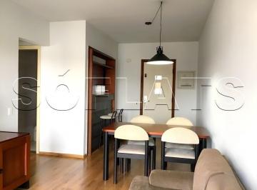 Apartamento · 52m² · 1 Quarto · 1 Vaga · Flat Saint Moritz disponível para venda com 52m², 01 dorm e 01 vaga de garagem