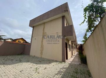 Casa · 68m² · 2 Quartos · 1 Vaga · Sobrado de Condomínio com 2 dorms, Balneário Itaguai, Mongaguá - R$ 229 mil, Cod: 355369