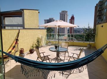 Apartamento · 180m² · 4 Quartos · 3 Vagas · Cobertura sem Condomínio com 4 Quartos para Comprar, 180m² - Campestre, Santo André/SP.