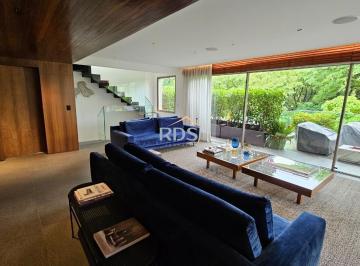 Foto 01 · Imponente residência de luxo em condomínio no Alto de Pinheiros, São Paulo-SP: 4 quartos, 4 suítes,