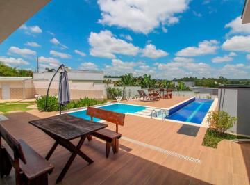 c117370990995573e5c9570bb99c0b33bbc62aa8 · Casa com 4 suítes, sendo 1 suíte master à venda, 430 m² por R$ 2.100.000 - Condominio Solar do Bosqu