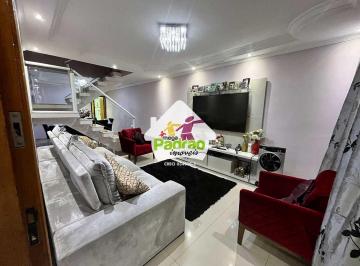 Casa · 206m² · 3 Quartos · 5 Vagas · Sobrado com 3 dorms, Parque Continental I, Guarulhos - R$ 850 mil, Cod: 9841