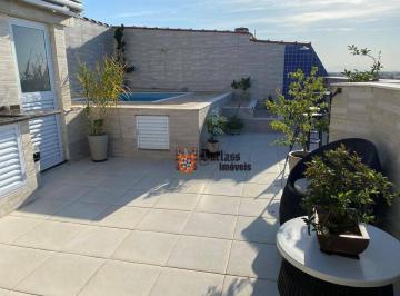 59a3ac7e7f929a9b3eb0e05bc94806e8e7854794 · Apartamento Duplex com 3 dormitórios à venda, 154 m² por R$ 750.000,00 - Balneário Três Marias - Per