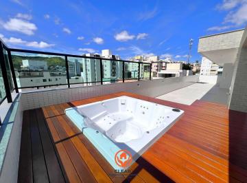 SPA · COBERTURA À VENDA NO BAIRRO CASTELO, 5 QUARTOS, 3 VAGAS LIVRES, PRÉDIO NOVO UM POR ANDAR, 295M²
