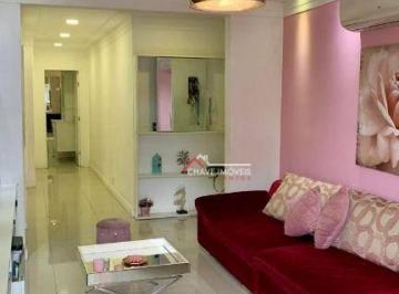 f058170e70f09efb1cb5bad4943659c4c4d72a23 · Apartamento com 3 dormitórios à venda, 120 m² por R$ 1.050.000,00 - Boqueirão - Santos/SP